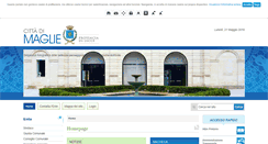 Desktop Screenshot of comune.maglie.le.it